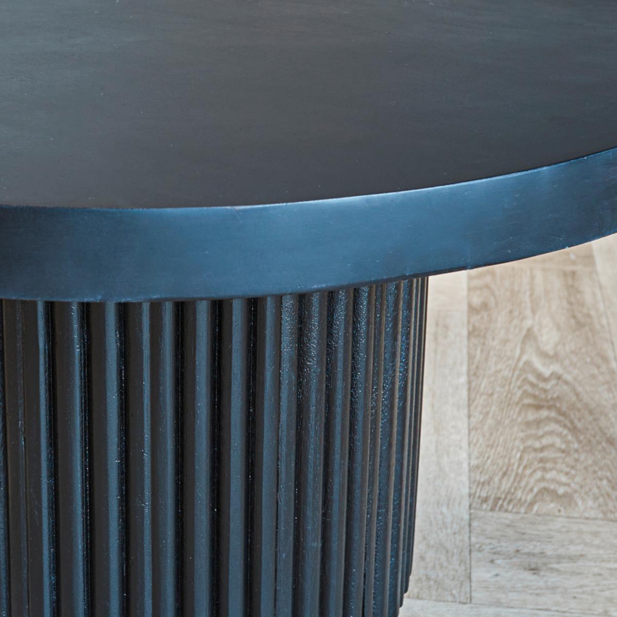 Couchtisch Uitgeest Schwarz/goldfarben, 80 Cm - Goldfarben/Schwarz, MODERN, Holz (80/80/45cm) - MID.YOU