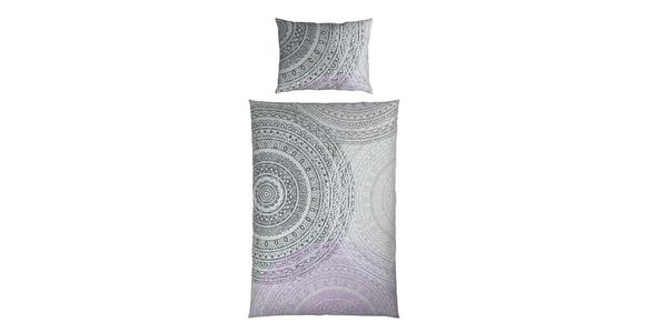 Bettwäsche Java - Lila/Grau, ROMANTIK / LANDHAUS, Textil - James Wood