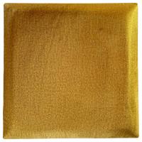 čalouněný panel 2ks, 30x30cm čtverec, medová - medová, Basics, textil (30/30/4cm) - MID.YOU