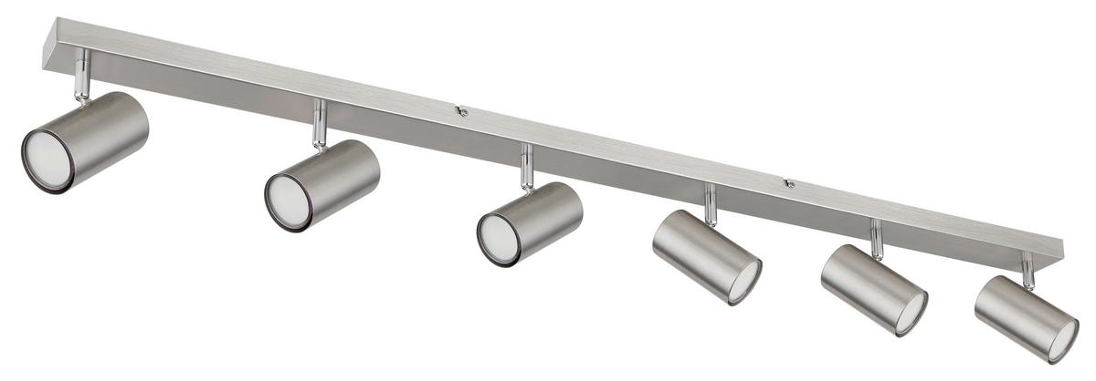 Strahler 57911-6d - Nickelfarben, Natur, Metall (115/6/12cm) - Globo