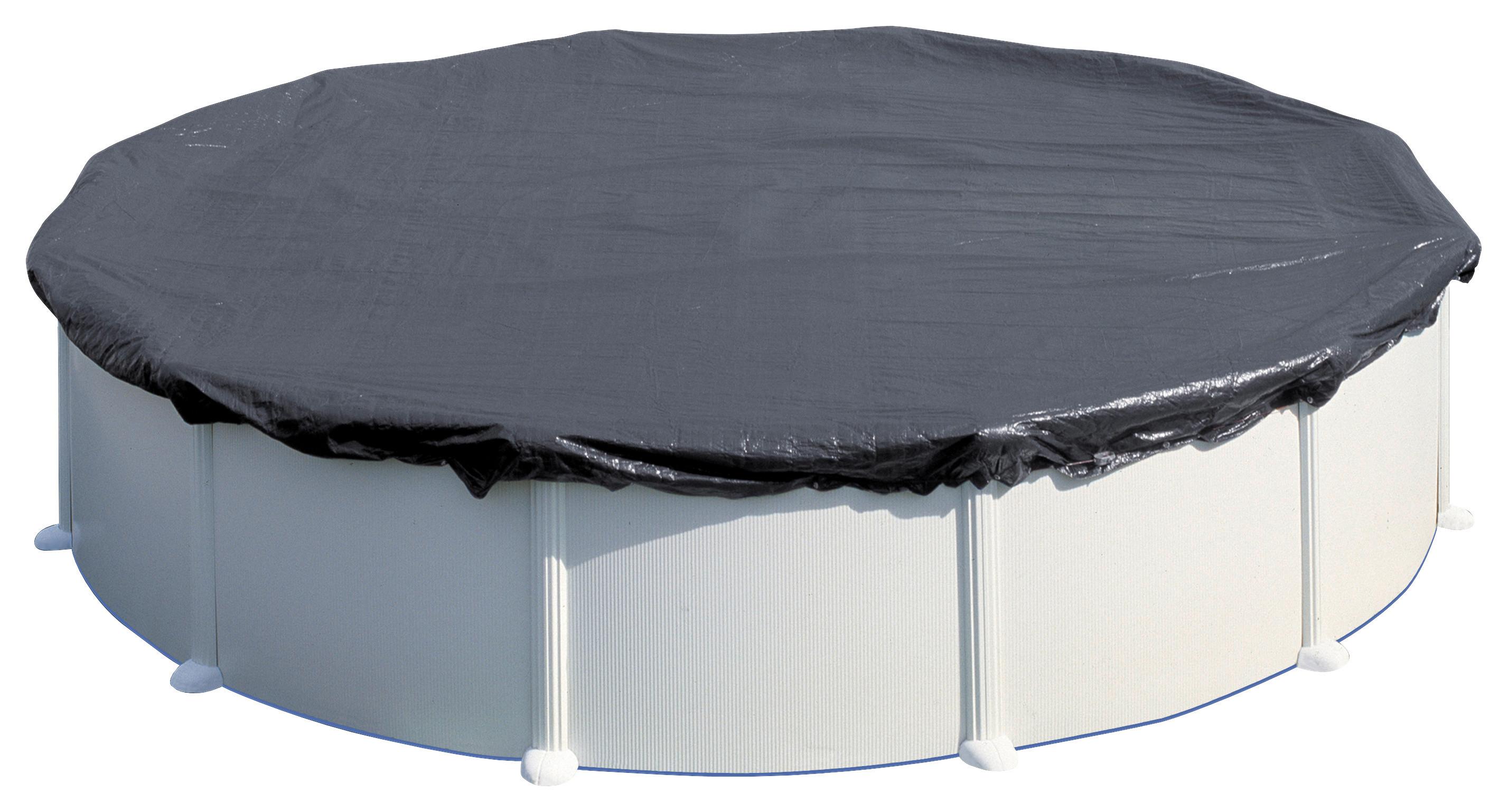 Poolabdeckplane Gre Cipr451 - Schwarz, KONVENTIONELL, Kunststoff (540cm) - Gre