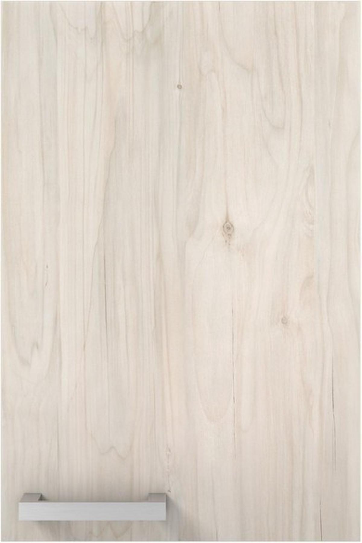 Eckküche Ip1200 ohne Geräte 185x320 cm Seeahorn Dekor - Ahornfarben, Basics (185/320cm)