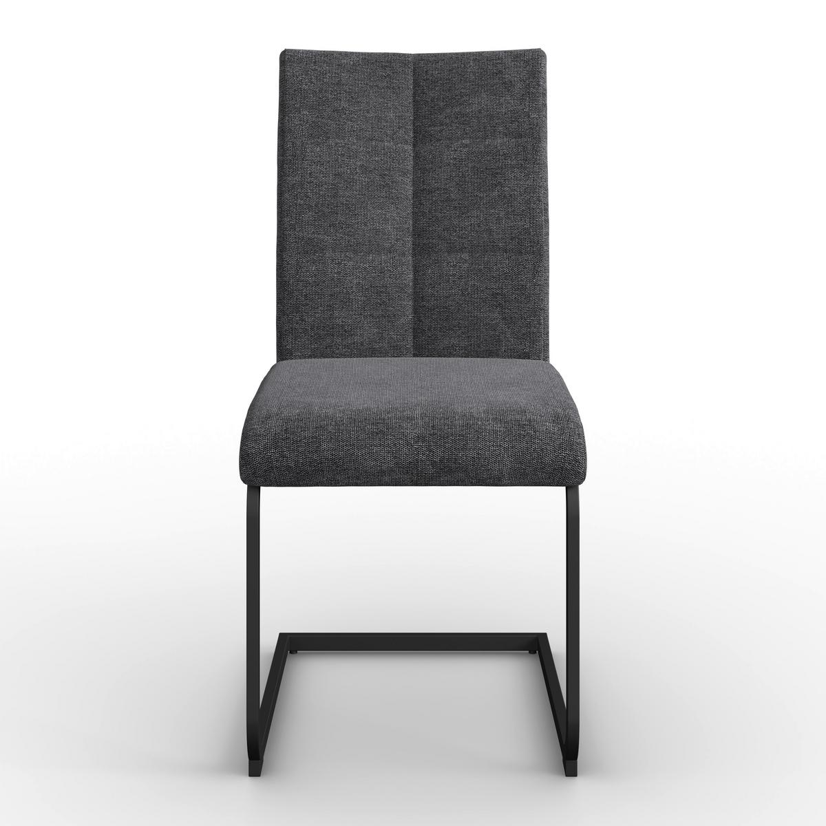 Houpací židle Colien COLIEN - černá/tmavě šedá, Moderní, kov/dřevo (46/94/62cm) - Bessagi Home