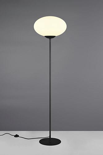 Stehleuchte 463100132 Fomento - Schwarz/Weiß, Basics, Glas/Metall (40/150cm) - Trio Leuchten
