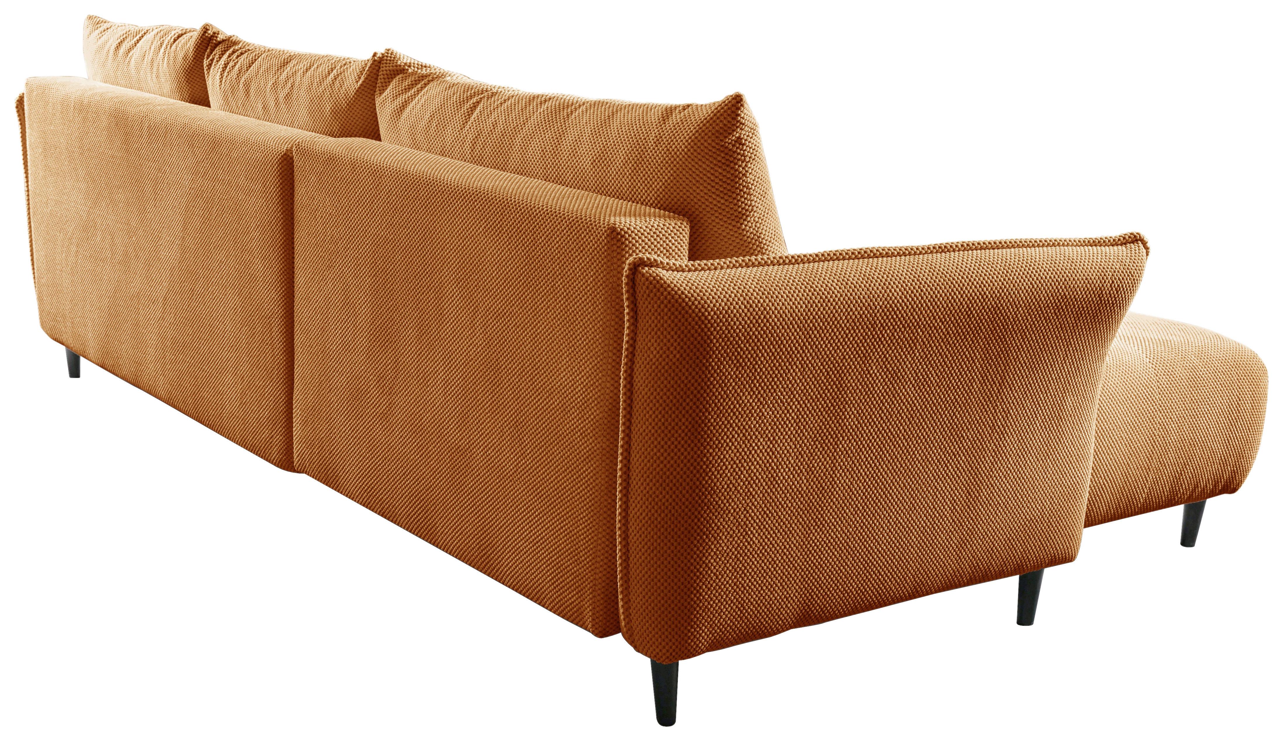 Ecksofa Mit Schlaffunktion Monte Carlo Braun - Schwarz/Braun, Trend, Holz/Holzwerkstoff (160/290cm)