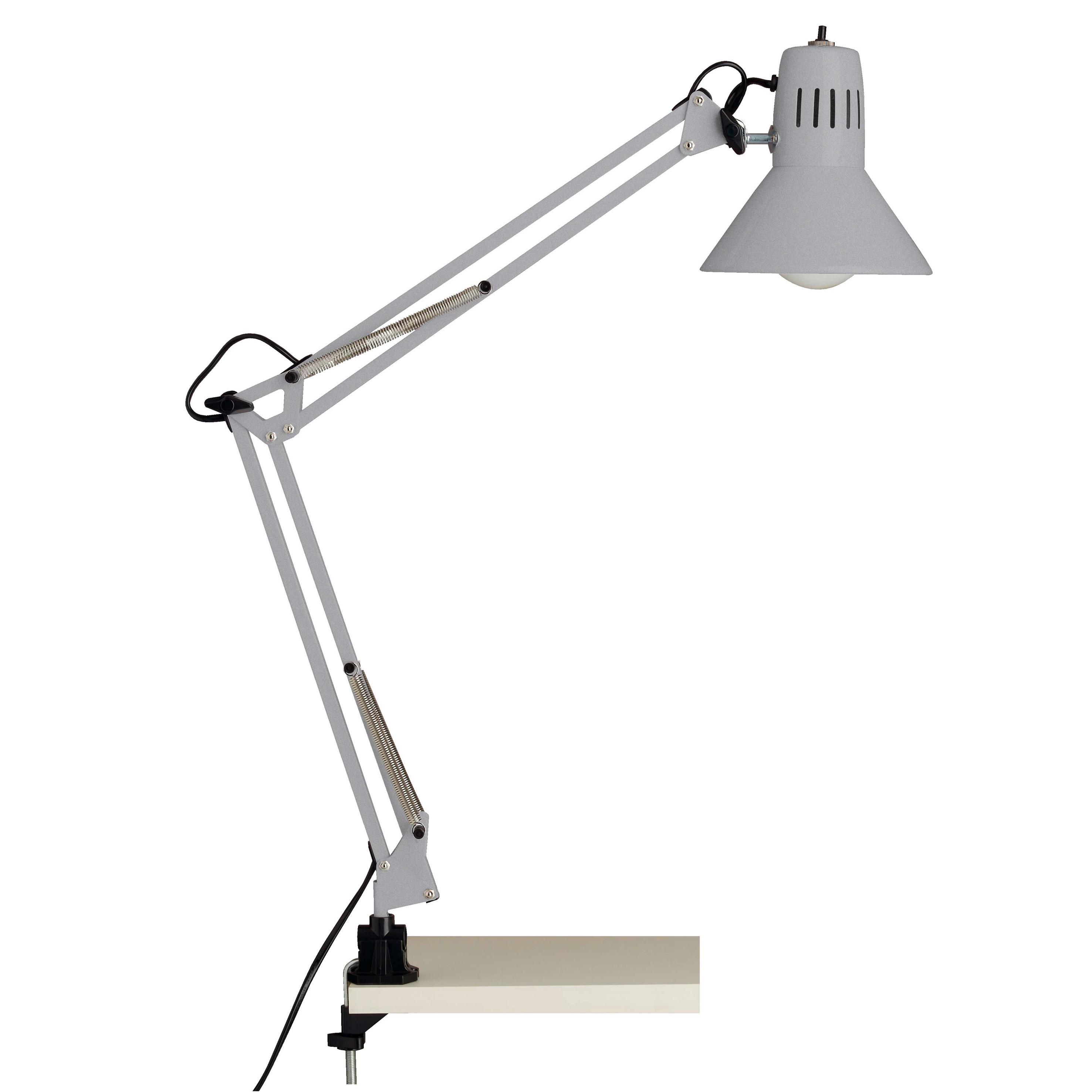 Klemmleuchte 10802/11 Hobby - Titanfarben, KONVENTIONELL, Metall (17/70cm) - Brilliant