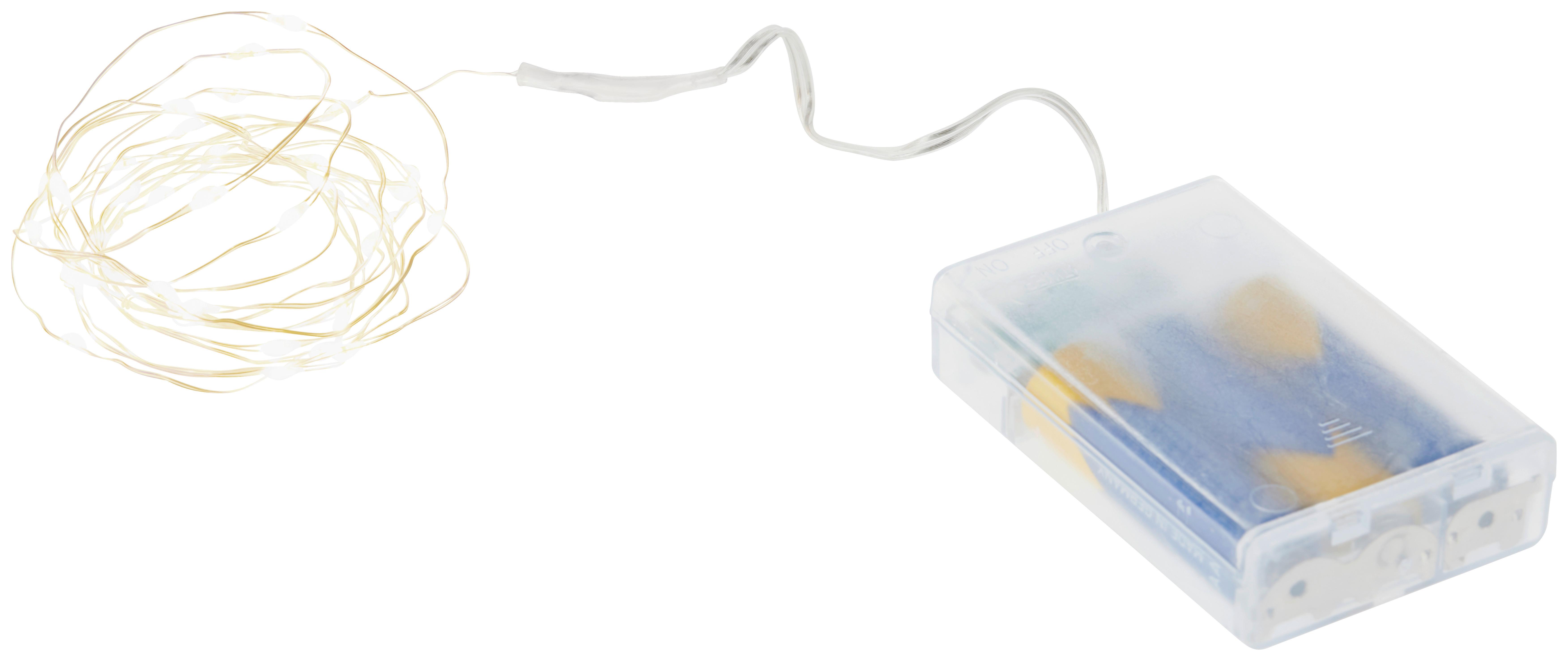 Lichterkette Ax9731500 - Silberfarben, Basics, Metall (95cm)