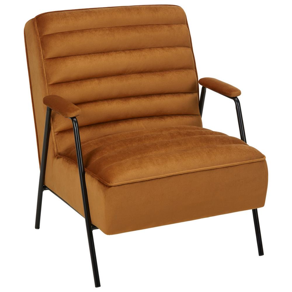 Kreslo S Podrúčkami Louis, Hnedé