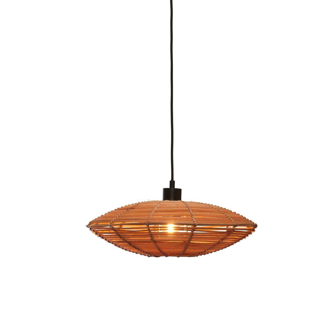 Hängeleuchte Tanami/H/4010/N - Naturfarben, Trend, Holz (40/40/10cm) - Good & Mojo