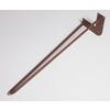 Tischgestell Stahl Rostfarben Bxh: 70x71 Cm, Hairpin - Rostfarben, Basics, Metall (70/71cm)
