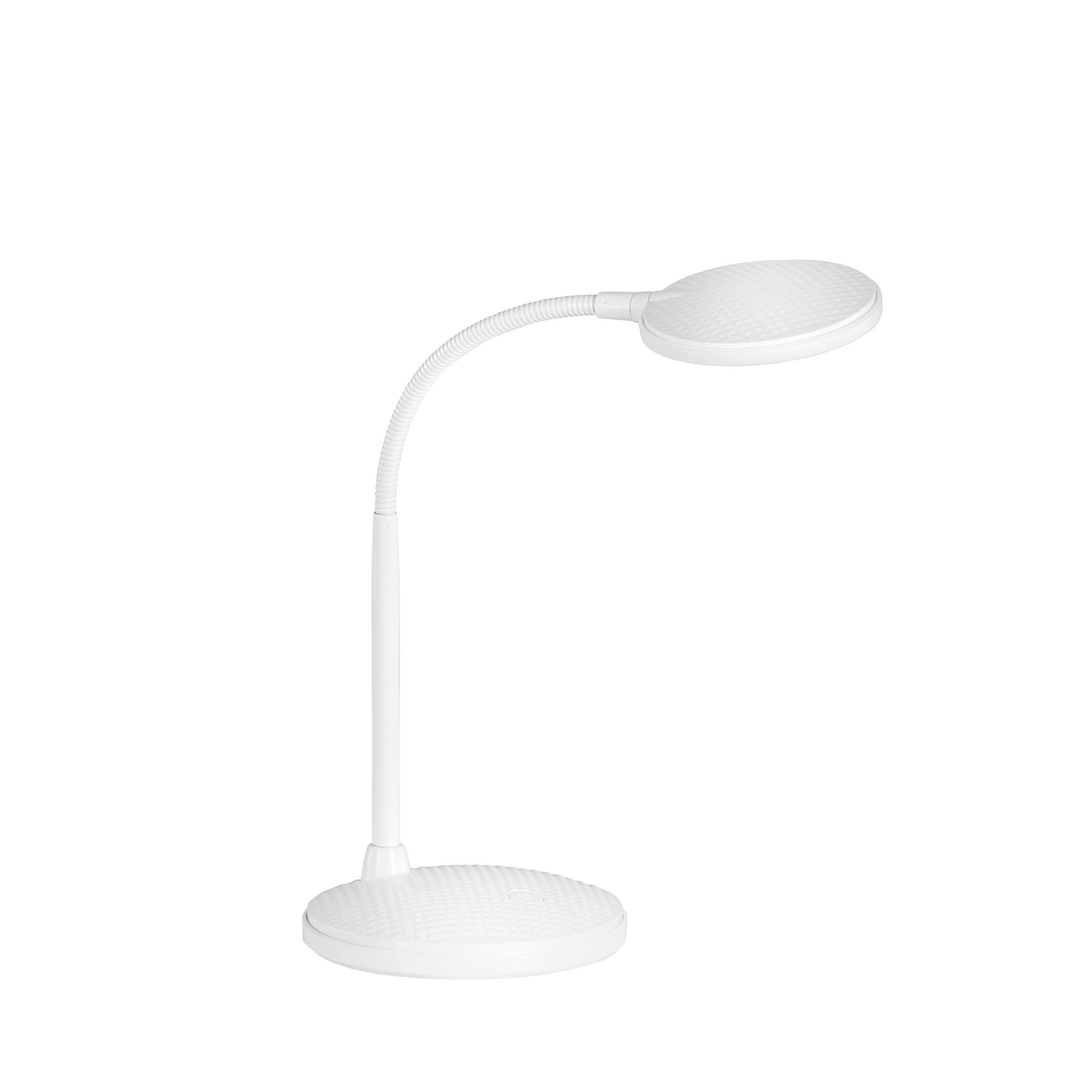 LED-Schreibtischleuchte Work Schwarz Sandfarben B: 14,5 cm - Sandfarben/Schwarz, KONVENTIONELL, Kunststoff/Metall (22/14,5/36,5cm) - Fischer & Honsel