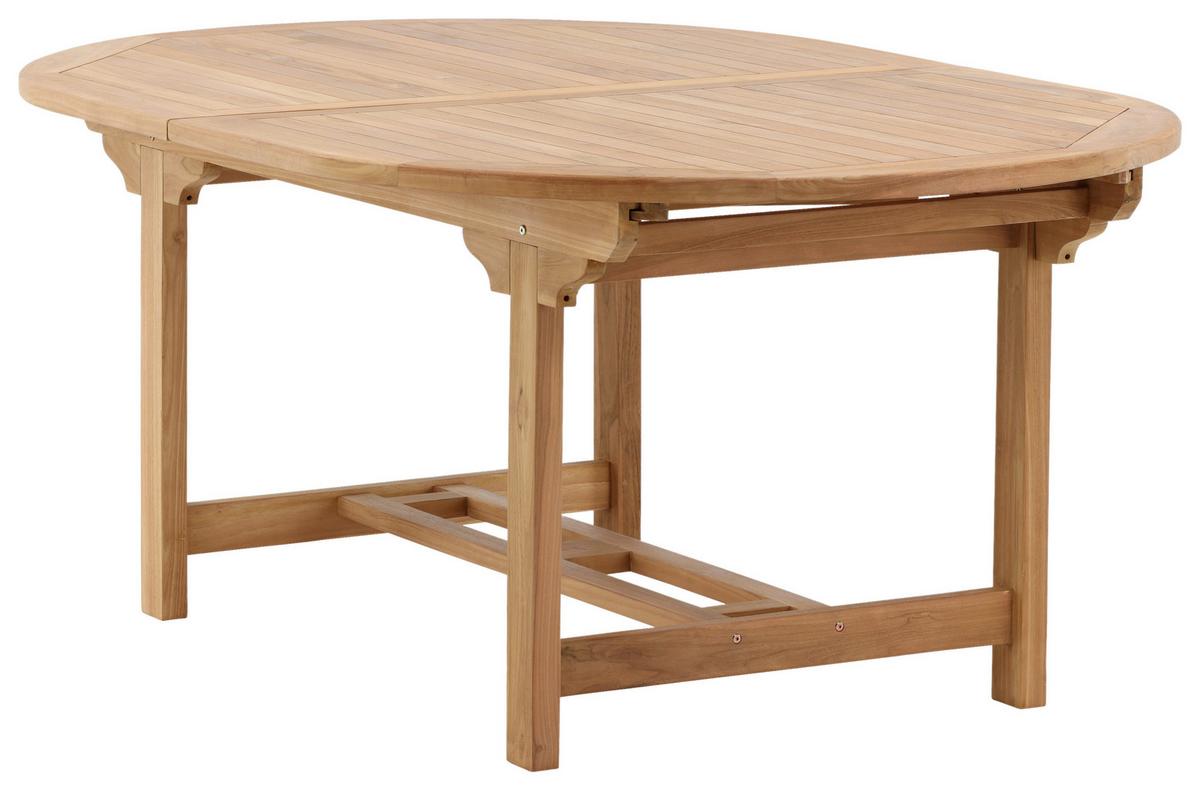 Gartentisch Kenya Teakholz L 180 Cm - Teakfarben, KONVENTIONELL, Holz (180/120/75cm) - Gardenson