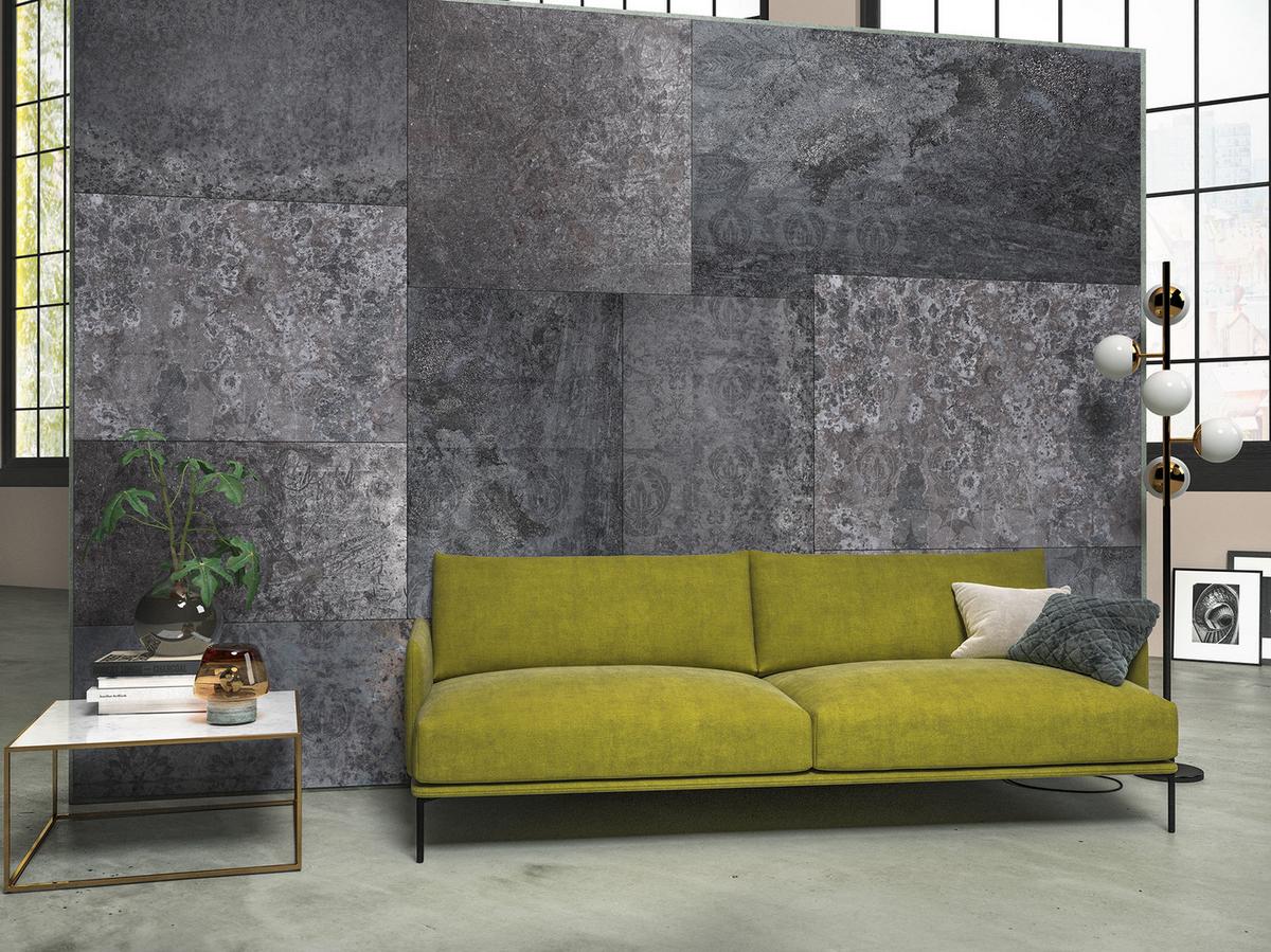 Vliestapete Ambra Nera - KONVENTIONELL (368/248cm)