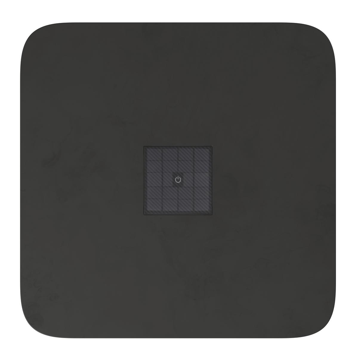 ZÁHRADNÝ PRÍRUČNÝ STOLÍK TRACY - čierna, Modern, kov/plast (55/47/55cm) - Bessagi Garden