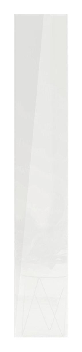 DVEŘE UNIT - bílá, Moderní, kompozitní dřevo (45,3/232,6/1,8cm) - Ondega