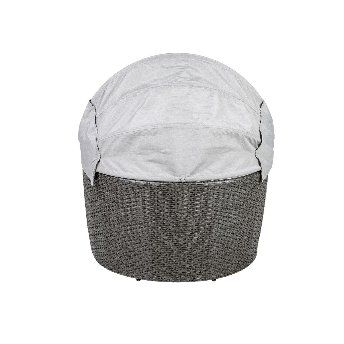 Hundesofa D: 100 cm Anthrazit/Grau mit Kissen - Anthrazit/Grau, Basics, Kunststoff/Textil (100/100/100cm) - Greemotion
