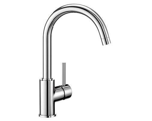 Küchenarmatur Mida Chrom Schwenkbar Hochdruck - MODERN, Metall (32,7cm) - Blanco