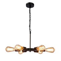 Pendelleuchte 36-09395 Sparta - Schwarz, Design, Metall (36/36/105cm)