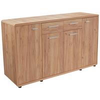 Komód Fontana 175/88 Cm - tölgyfa, Modern, faalapú anyag (174/87/40cm)