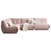 Ecksofa Giselle - Altrosa, Trend, Textil (210/315cm) - Livetastic