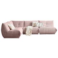 Ecksofa Giselle - Altrosa, Trend, Textil (210/315cm) - Livetastic