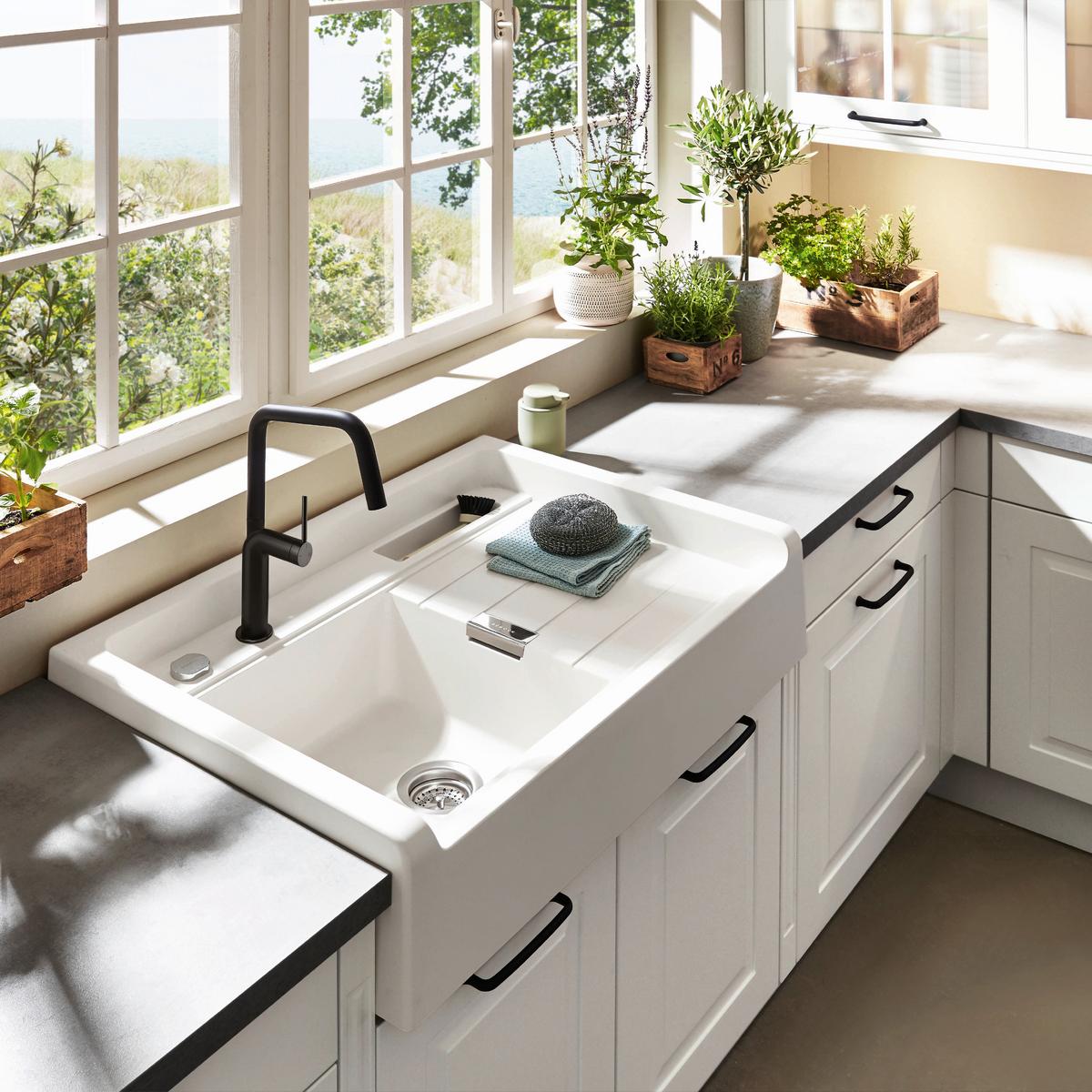 Einbauküche Springfield Frei Planbar Landhausstil - MODERN, Holzwerkstoff - Vertico