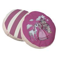 Zierkissen 40x40 cm Baumwolle Pink - Pink, KONVENTIONELL, Textil (40/40cm) - MID.YOU