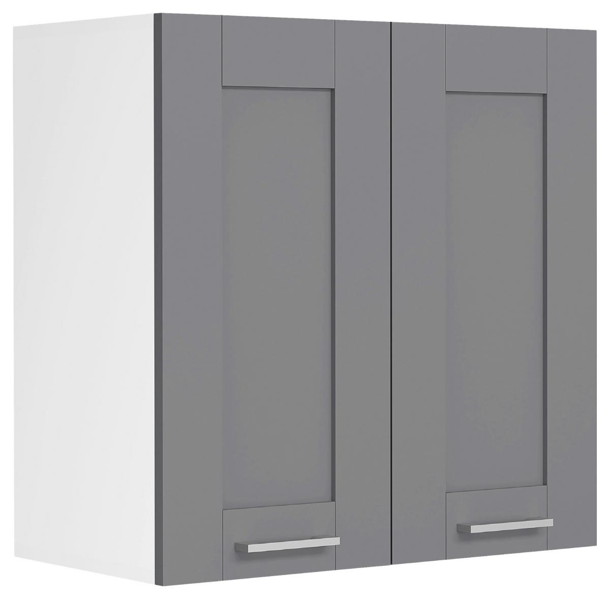 Küchenoberschrank Colura - Anthrazit/Weiß, Trend, Holzwerkstoff/Kunststoff (60/60/31cm) - MID.YOU