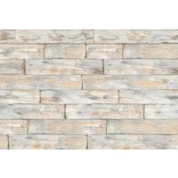 VLIESTAPETE Holzoptik - Beige/Braun, ROMANTIK / LANDHAUS, Papier (368/248cm)