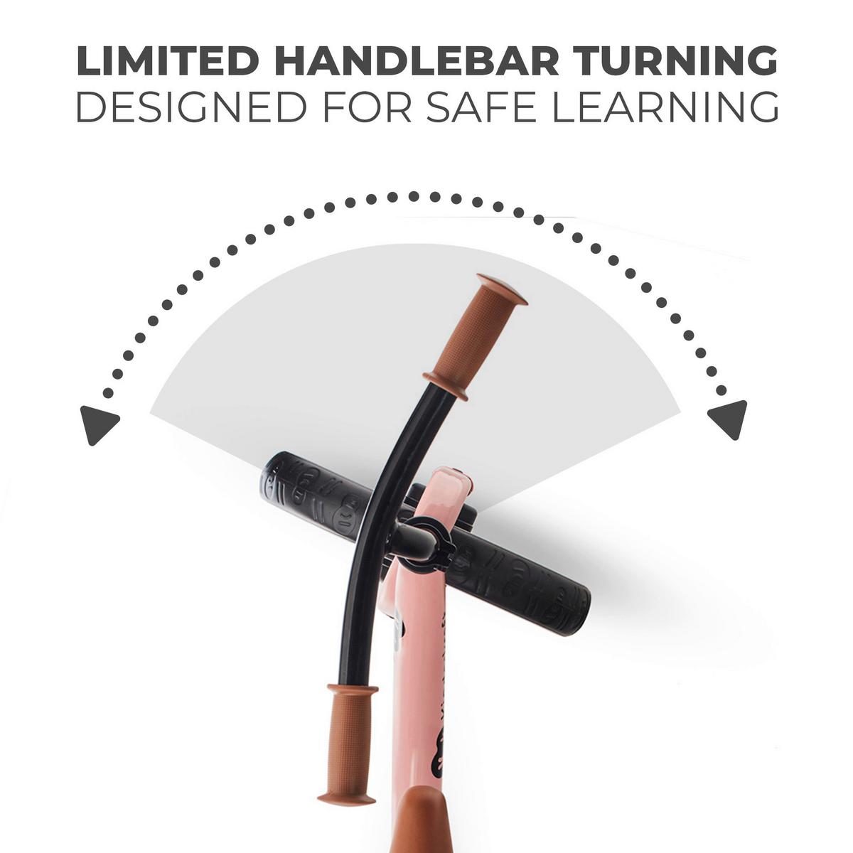 Laufrad 2way Next Pink, B/h/t: 85x56-59x38cm - Pink, Basics, Kunststoff/Metall (85/53-59/38cm) - Kinderkraft