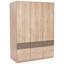 Kleiderschrank Aalen Extra, 136cm - Grau, KONVENTIONELL, Holzwerkstoff (136/197/54cm) Kleiderschrank Aalen Extra, 136cm - Grau, KONVENTIONELL, Holzwerkstoff (136/197/54cm)