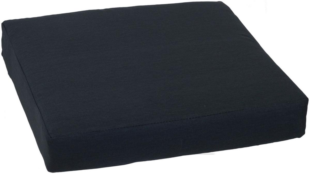 Lounge-Sitzkissen Aub91 Lounge-Sitzkissen - Anthrazit, Basics, Textil (70/70/8cm) - Gardenson