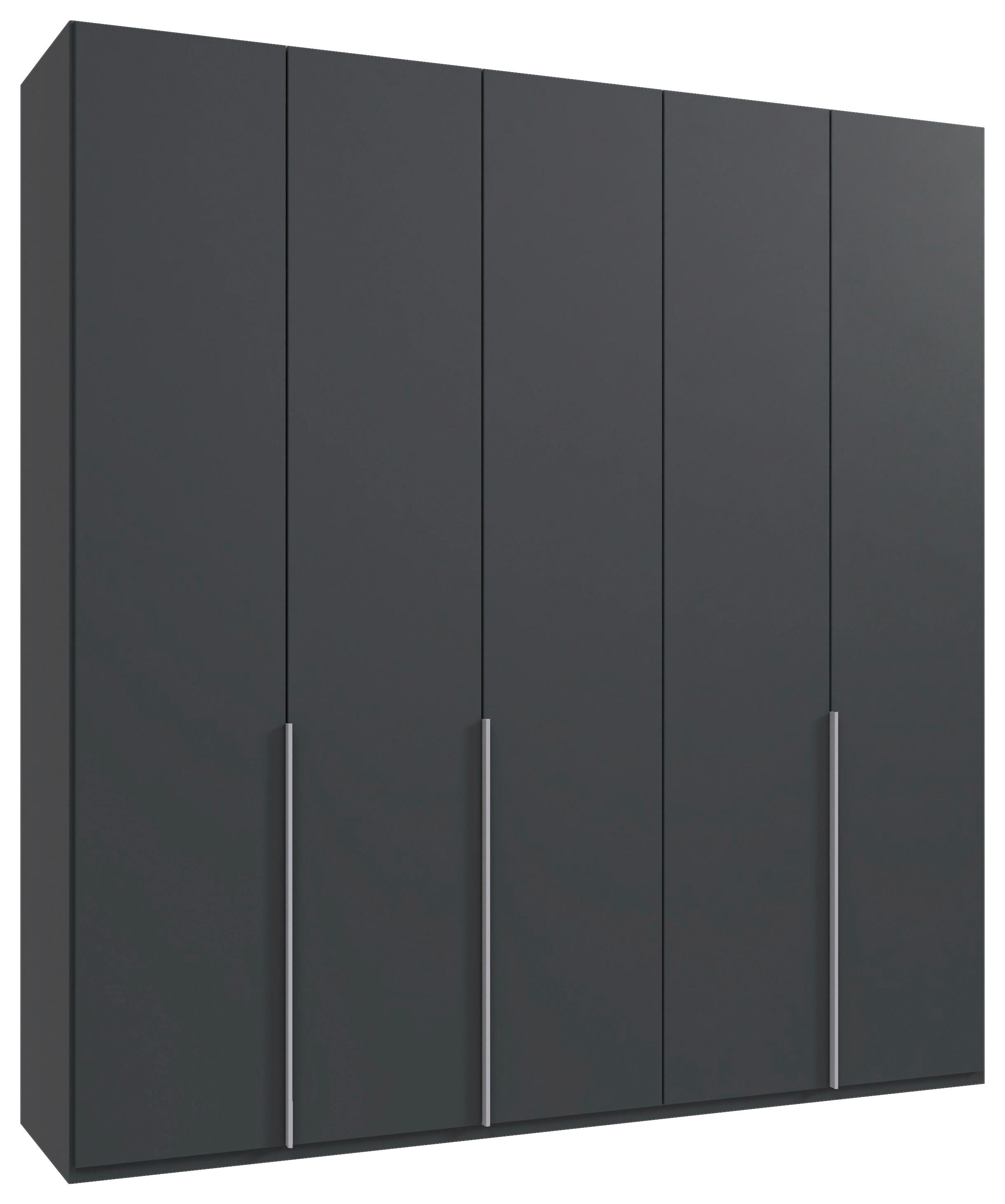 Drehtürenschrank New York Graphitfarben B:225cm