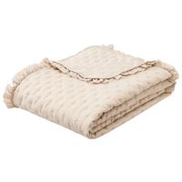 DENNÁ PRIKRÝVKA DAISY - béžová, textil (160/220cm) - Mömax