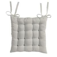 PODUŠKA NA SEDENIE CHAIRDPAD 40X40 DUNE - biela, textil (40/40cm)
