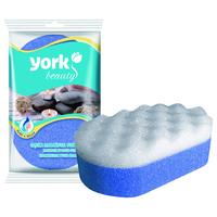 Fürdőszivacs York - többszínű, műanyag (14/23/6cm)