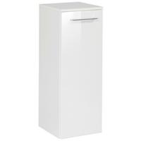 Hängender Midischrank B.perfekt B: 30,5 Cm Weiß - Weiß, MODERN, Glas/Holzwerkstoff (30,5/81/32cm) - MID.YOU