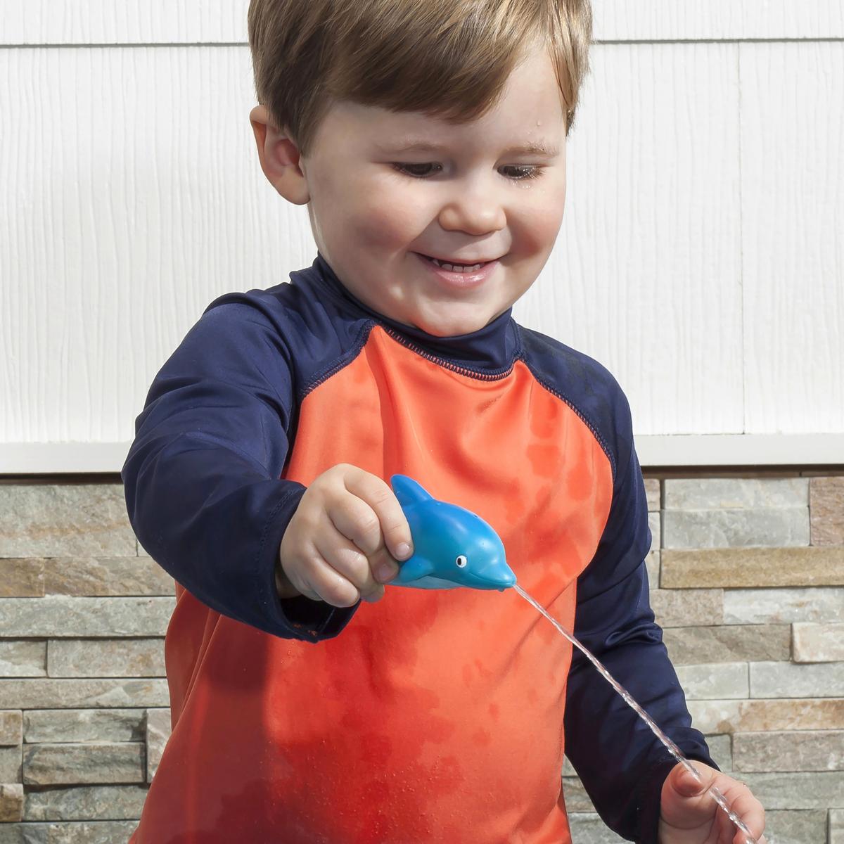 Wasserspieltisch Spill & Splash - Blau/Multicolor, KONVENTIONELL, Kunststoff (109,9/57,2/63,5cm) - Ambia Garden