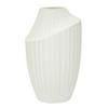 Vase Ice Jar Creme B: 22,5 cm - Creme, Basics, Metall (22,5/38/22,5cm)