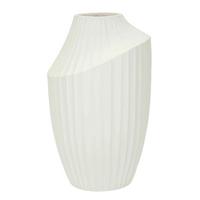 Vase Ice Jar Creme B: 22,5 cm - Creme, Basics, Metall (22,5/38/22,5cm)