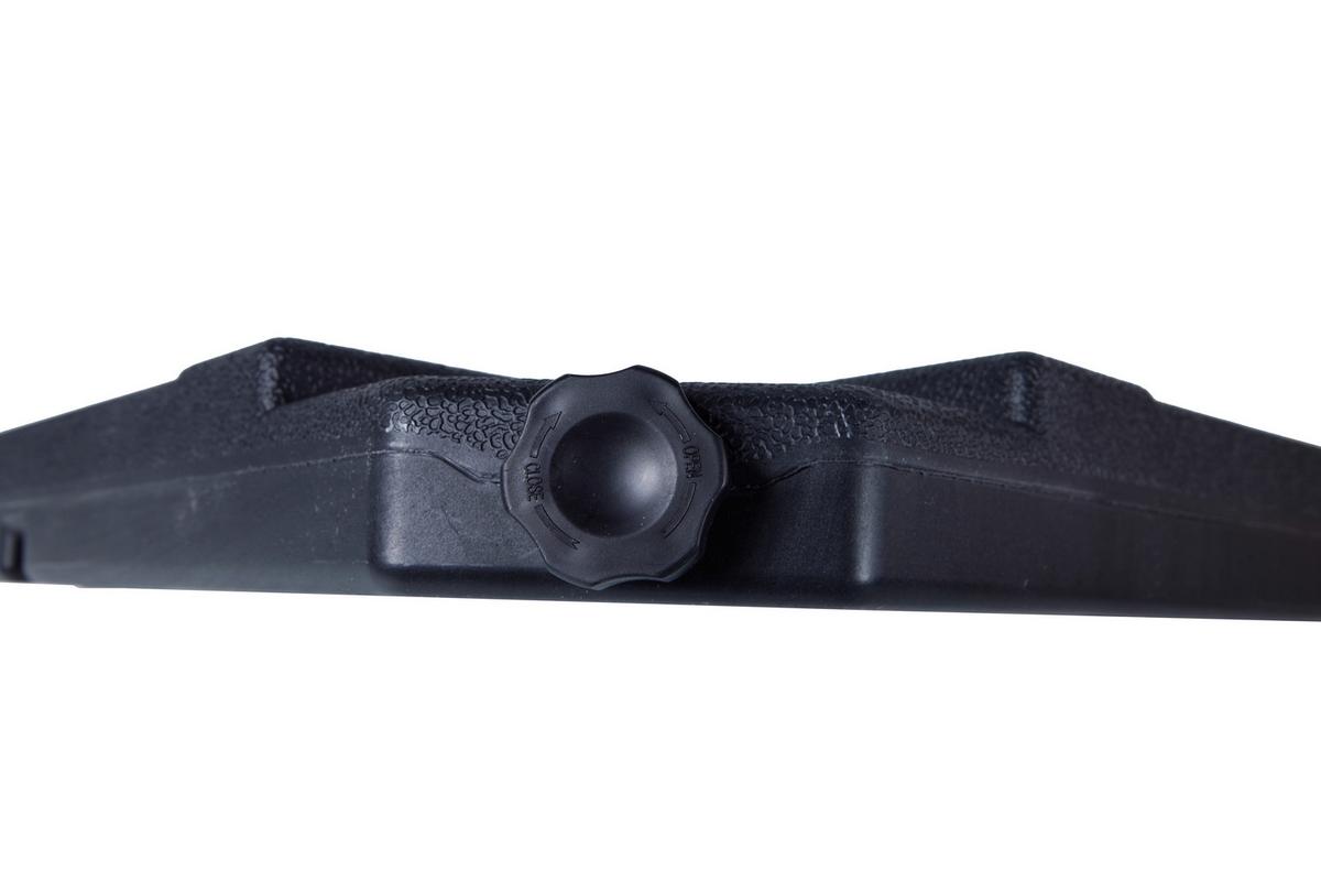 Sonnenschirmständer Barcelona - Schwarz, MODERN, Kunststoff (50/7,5/50cm) - Beldano