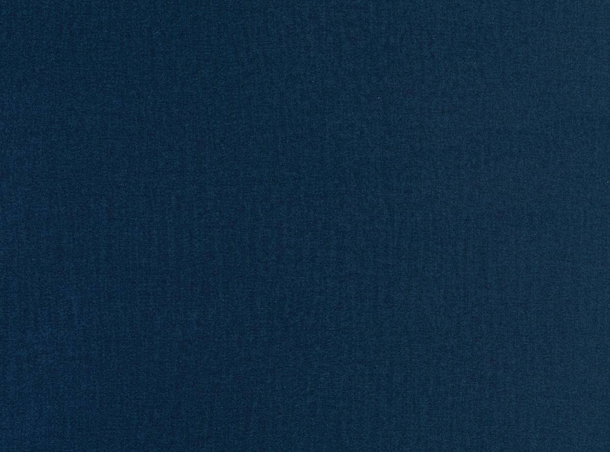 3-Sitzer-Sofa Cupido Dunkelblau Samt - Schwarz/Dunkelblau, Design, Textil (242/91/104cm) - MID.YOU
