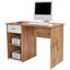 Schreibtisch Kubek 2 - Eichefarben/Weiß, MODERN, Holzwerkstoff (110/75/50cm) Schreibtisch Kubek 2 - Eichefarben/Weiß, MODERN, Holzwerkstoff (110/75/50cm)