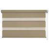 Doppelrollo Just Braun B: 80 Cm - Braun, Design, Textil (80/210cm) - Homeware