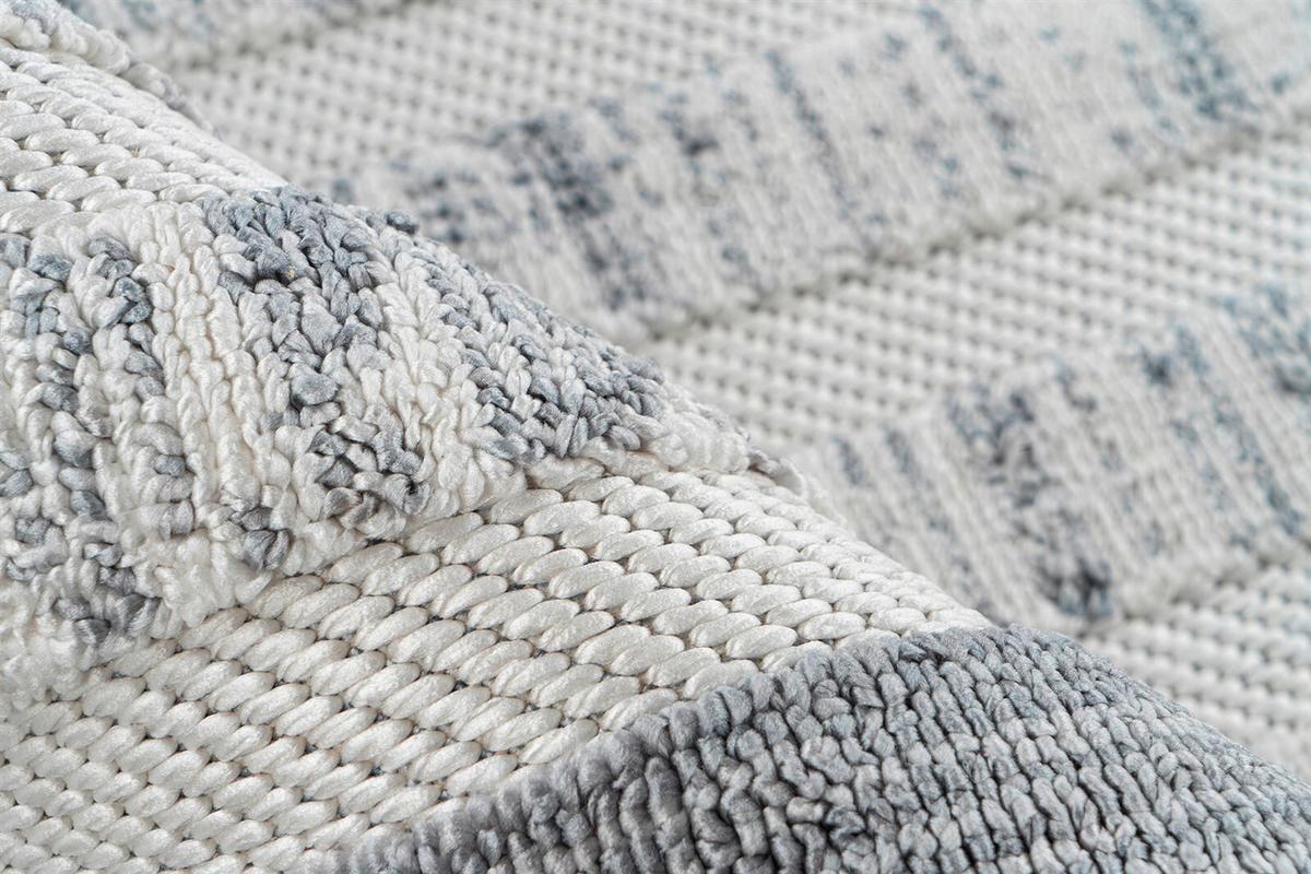 Teppich Grau Sarai 120x170 cm - Grau, KONVENTIONELL, Textil (120/170cm) - Kayoom