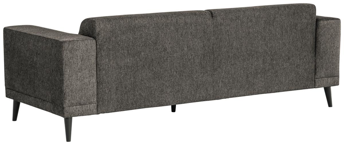 3-Sitzer-Sofa Oslo Anthrazit B: 218 cm - Anthrazit/Schwarz, Design, Textil (218/77/93cm) - MID.YOU