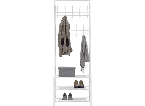 Stojan Amelia -sb- - biela, Moderný, kov (67/185/32cm) - Mömax modern living Stojan Amelia -sb- - biela, Moderný, kov (67/185/32cm) - Mömax modern living