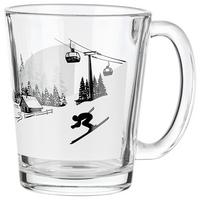 TEEGLAS North - Transparent/Schwarz, Basics, Glas (8,5/10,7cm) - Luca Bessoni