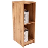 Regal 4-You New B 30 cm, Eiche Dekor - Eichefarben/Schwarz, MODERN, Holzwerkstoff (30/85,5/34,6cm)
