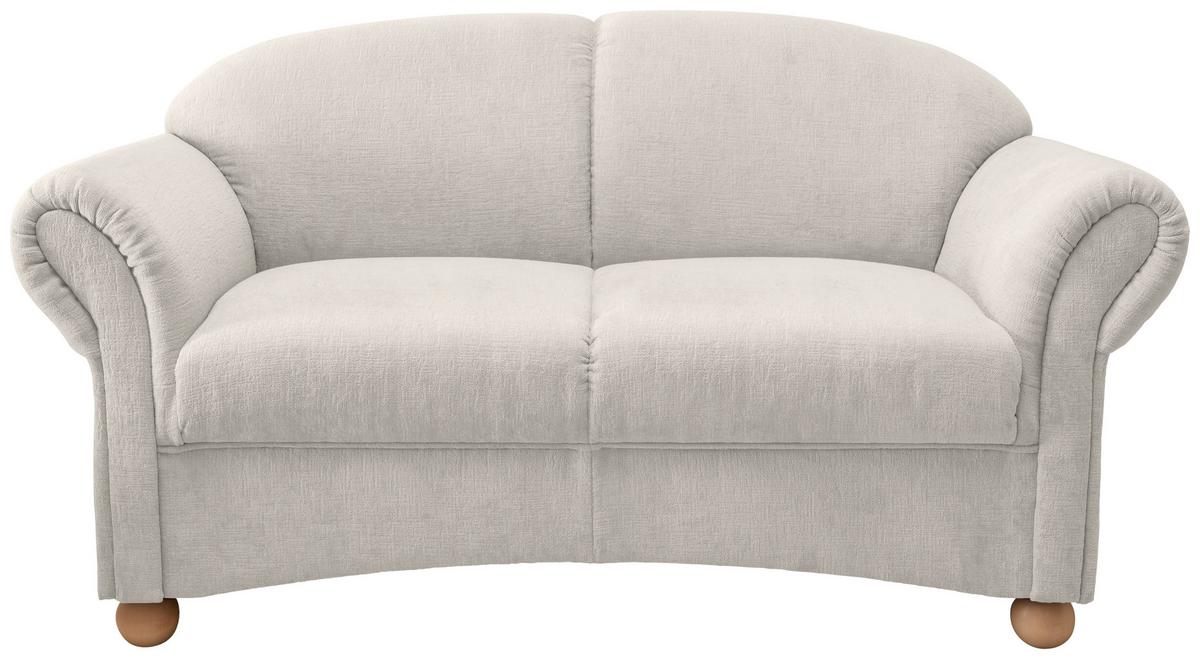 2-sitzer-sofa Torello Weiß B: 151cm - Wildeiche/Weiß, KONVENTIONELL, Textil (151/94/80cm) - Livetastic